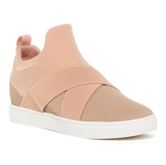 blush steve madden sneakers